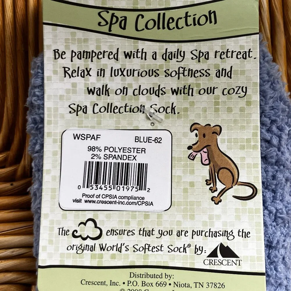 🆕Super Soft Spa Footsies - Socks - Fits W 6-10